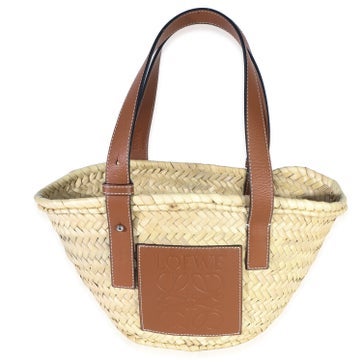 Raffia Basket Bag Small