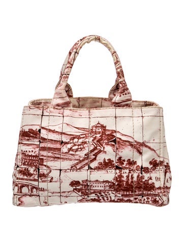 Enameled Metal Triangle Top Handle Bag