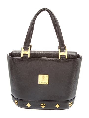 Leather Top Handle Bag