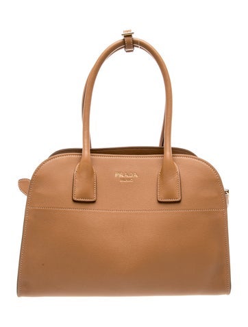 Soft Calf Leather Top Handle Bag Medium