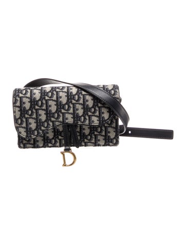 Oblique Jacquard Saddle