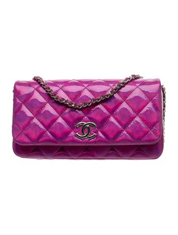 2024 Iridescent Clutch w/ Chain