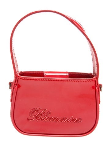 Blumarine Leather Top Handle Bag