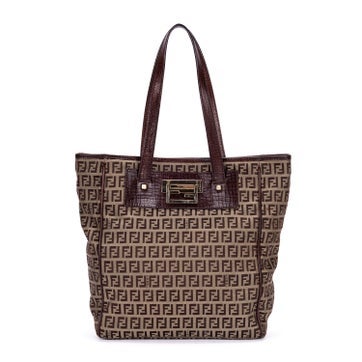 Canvas Flip Lock Tote