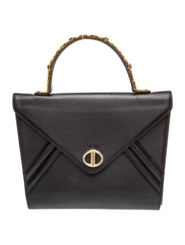 Leather Top Handle Bag