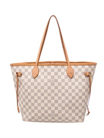 Damier Azur Neverfull w/Pouch MM