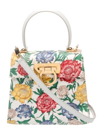 Leather Top Handle Bag