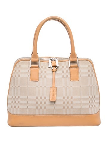 Canvas Top Handle Bag