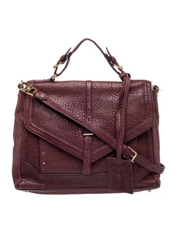 Leather Top Handle Bag