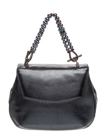 Leather Top Handle Bag