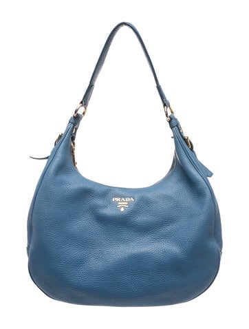 Vitello Daino Leather Shoulder Bag