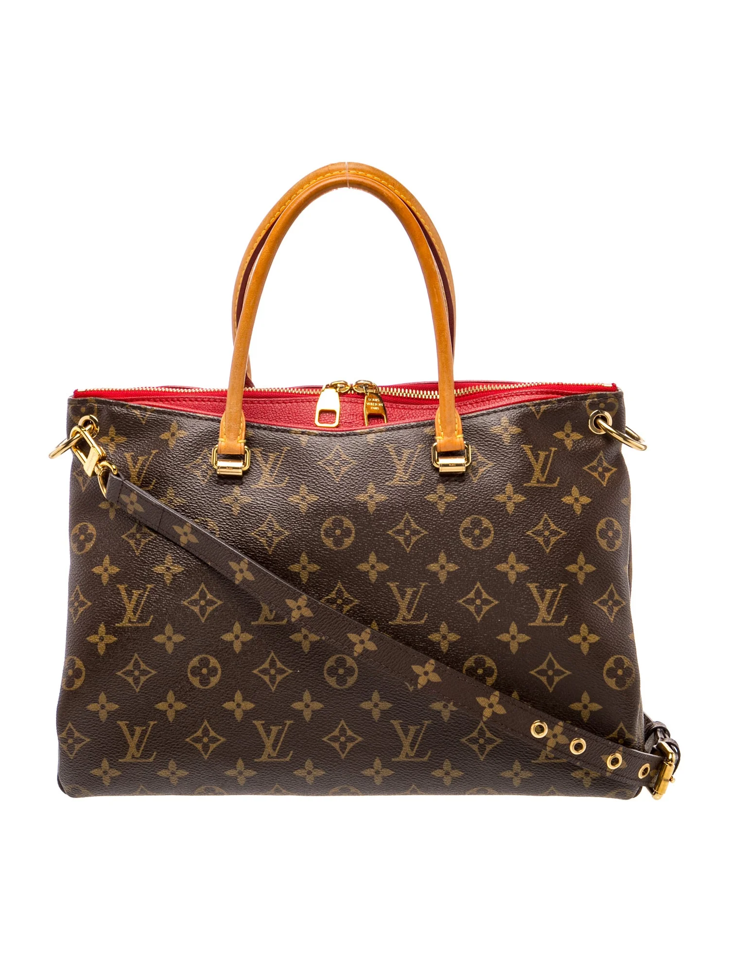 LV Monogram Pallas MM