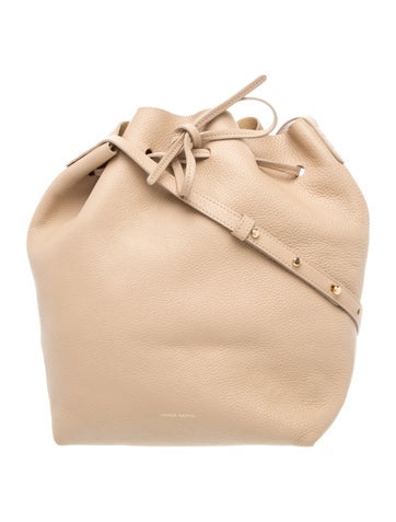 Leather Bucket Bag