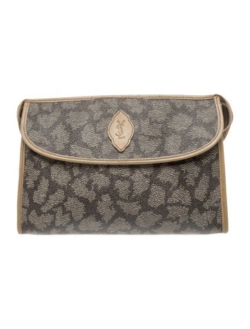 Giraffe Print Bag Medium Vintage
