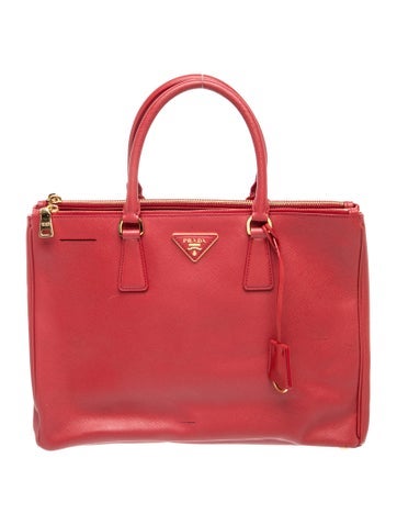 Saffiano Leather Galleria Double Zip XL