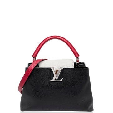 Calfskin Taurillon Capucines PM