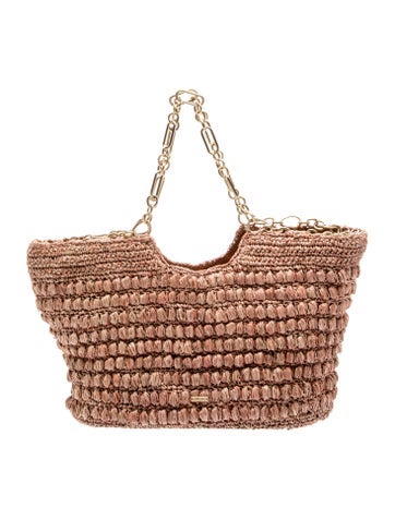 Cult Gaia Straw Tote