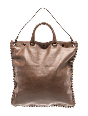 Intrecciato Top Handle Bag Vintage