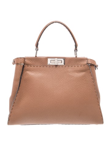 Leather Peekaboo Large