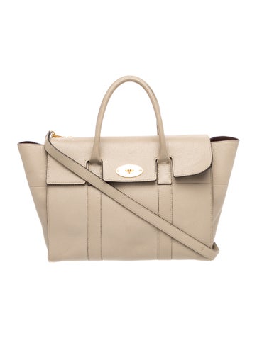 Leather Top Handle Bag