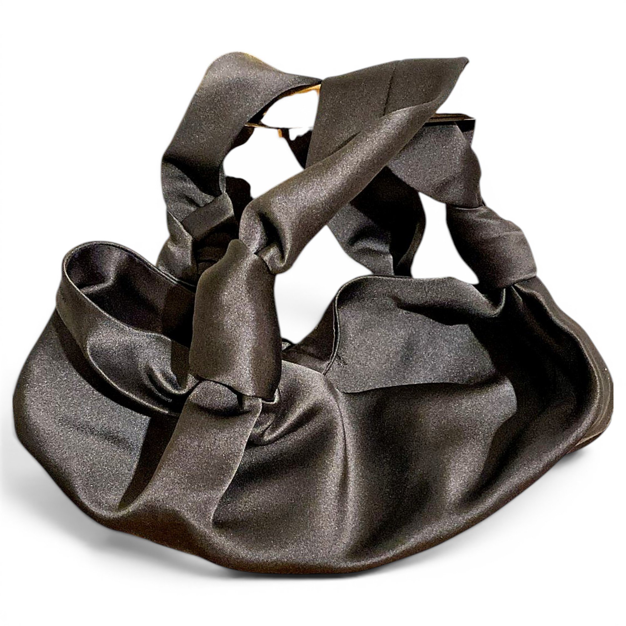 The Row Ascot silk mini bag