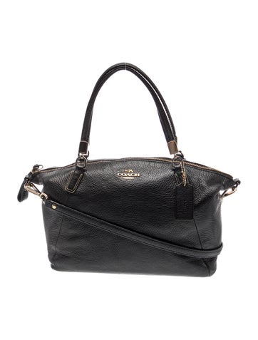Leather Top Handle Bag