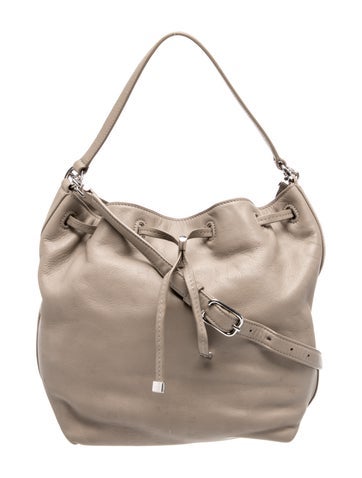 Leather Bucket Bag