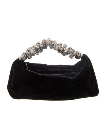 Alexander Wang Velvet Top Handle Bag