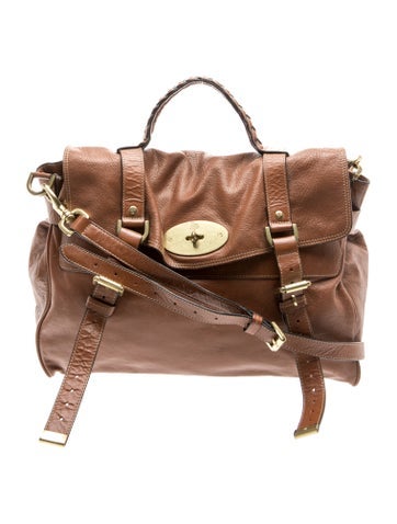 Leather Top Handle Bag