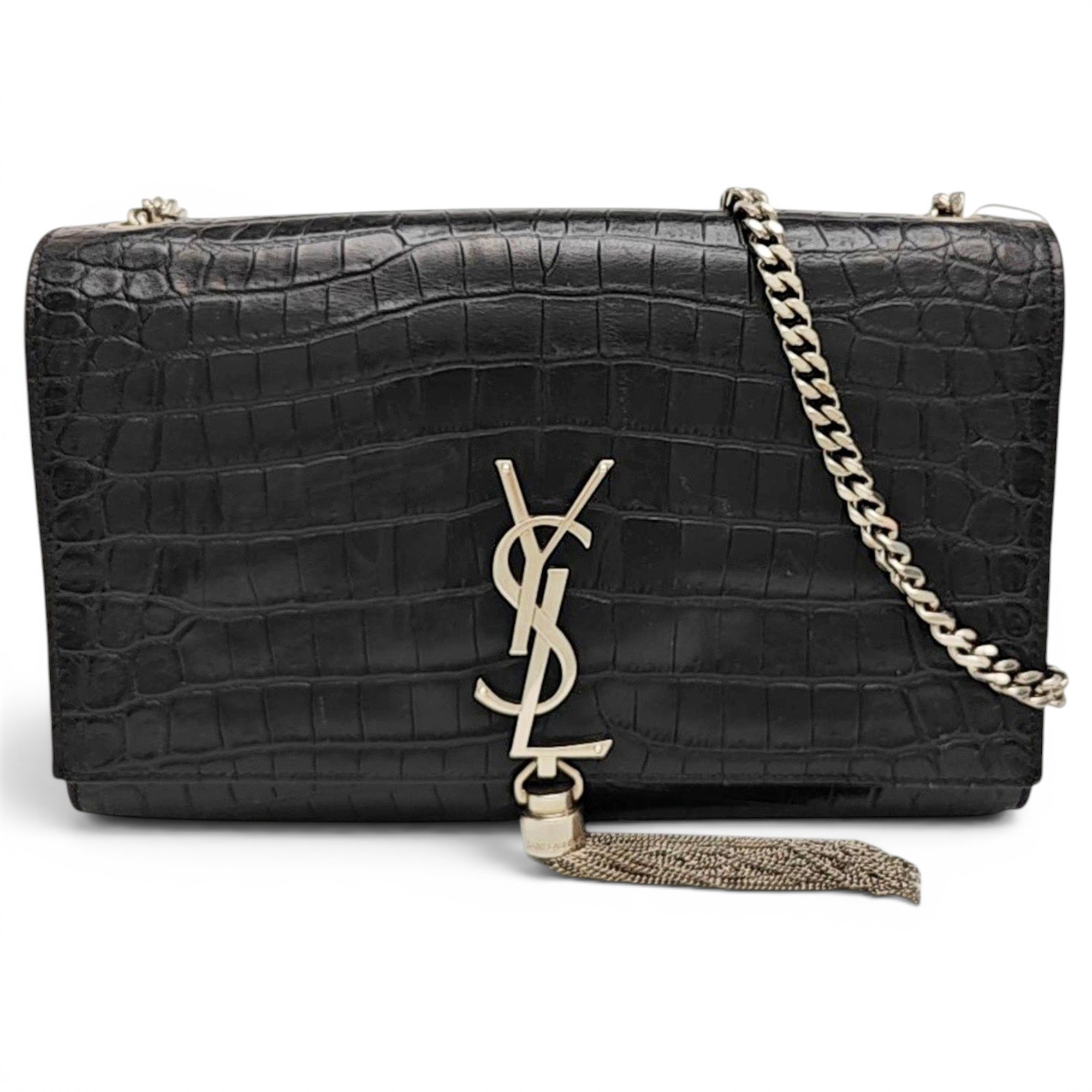 Saint Laurent Kate monogramme leather handbag