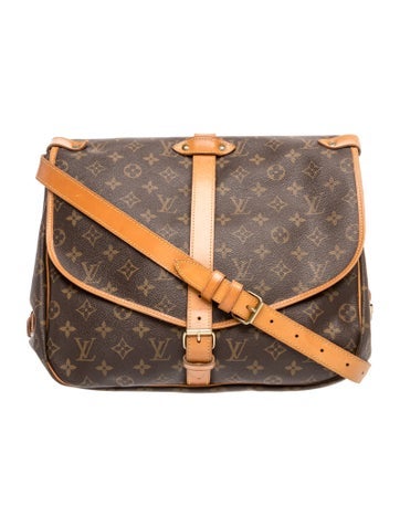 LV Monogram Saumur 35