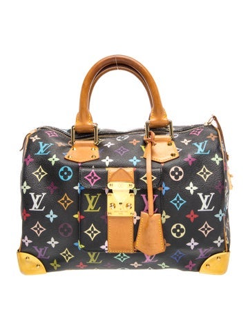 Multicolore Monogram Speedy 30