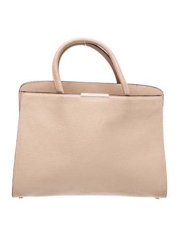 Leather Top Handle Bag