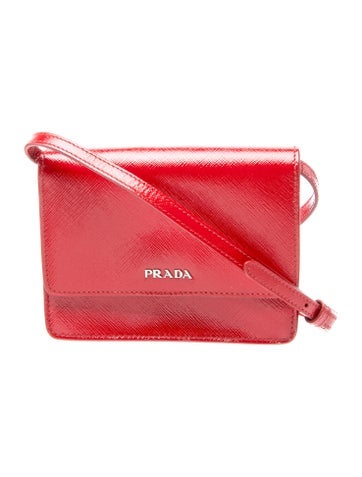 Saffiano Leather Crossbody Bag