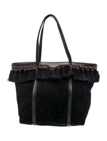 Suede Shoulder Bag