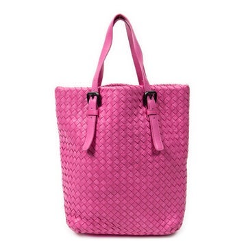 Leather Vertical Tote