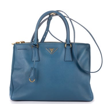 Leather Medium Galleria Tote