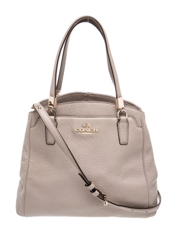 Leather Top Handle Bag