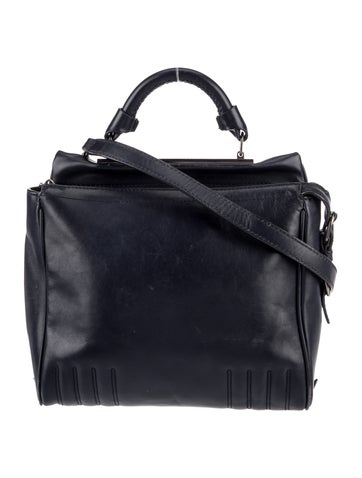Leather Top Handle Bag