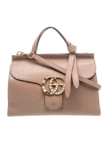 Leather Marmont Top Handle Medium