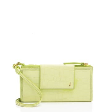 Leather Le Pichoto Wallet on Strap