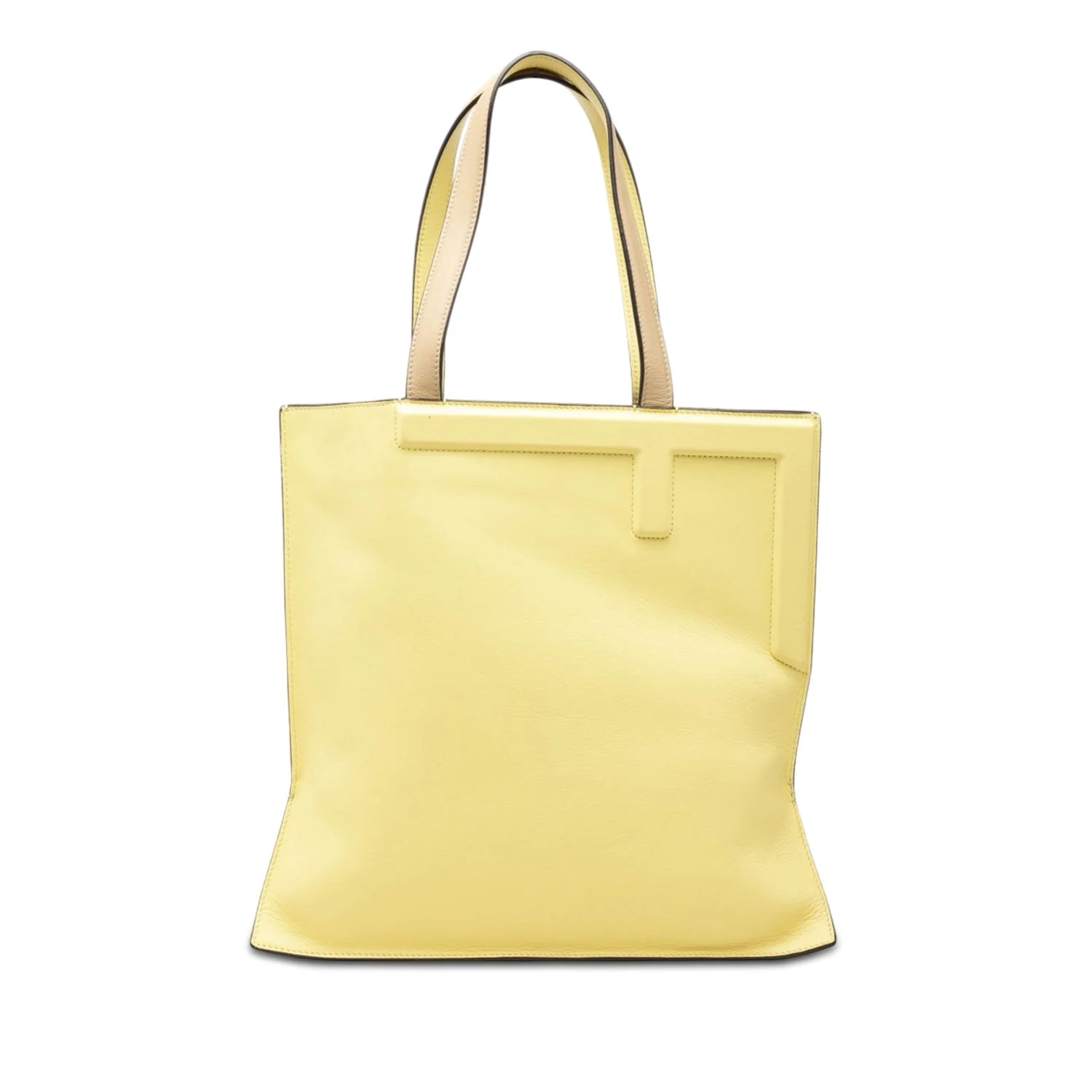 Medium Bicolor Smooth Calfskin Flip Tote
