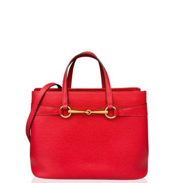 Calfskin Horsebit Tote