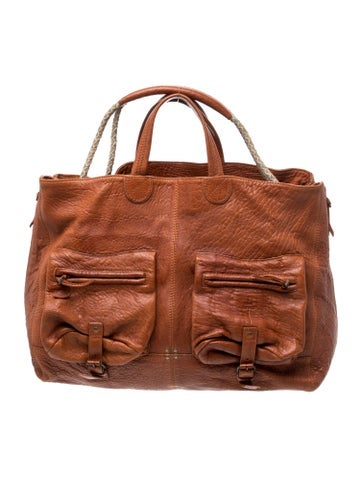 Jerome Dreyfuss Leather Top Handle Bag
