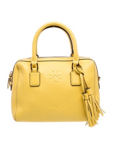 Leather Top Handle Bag