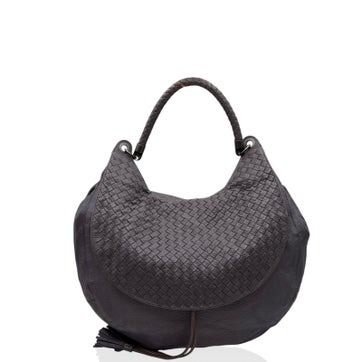 Goat Leather Fringe Hobo