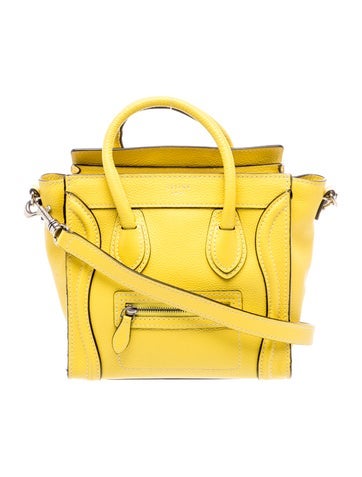 Leather Luggage Small