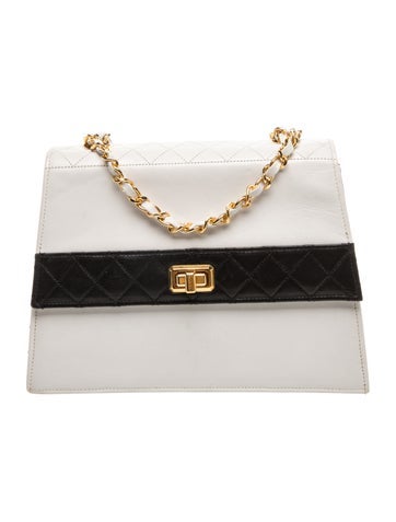 Trapezoid Flap Bag