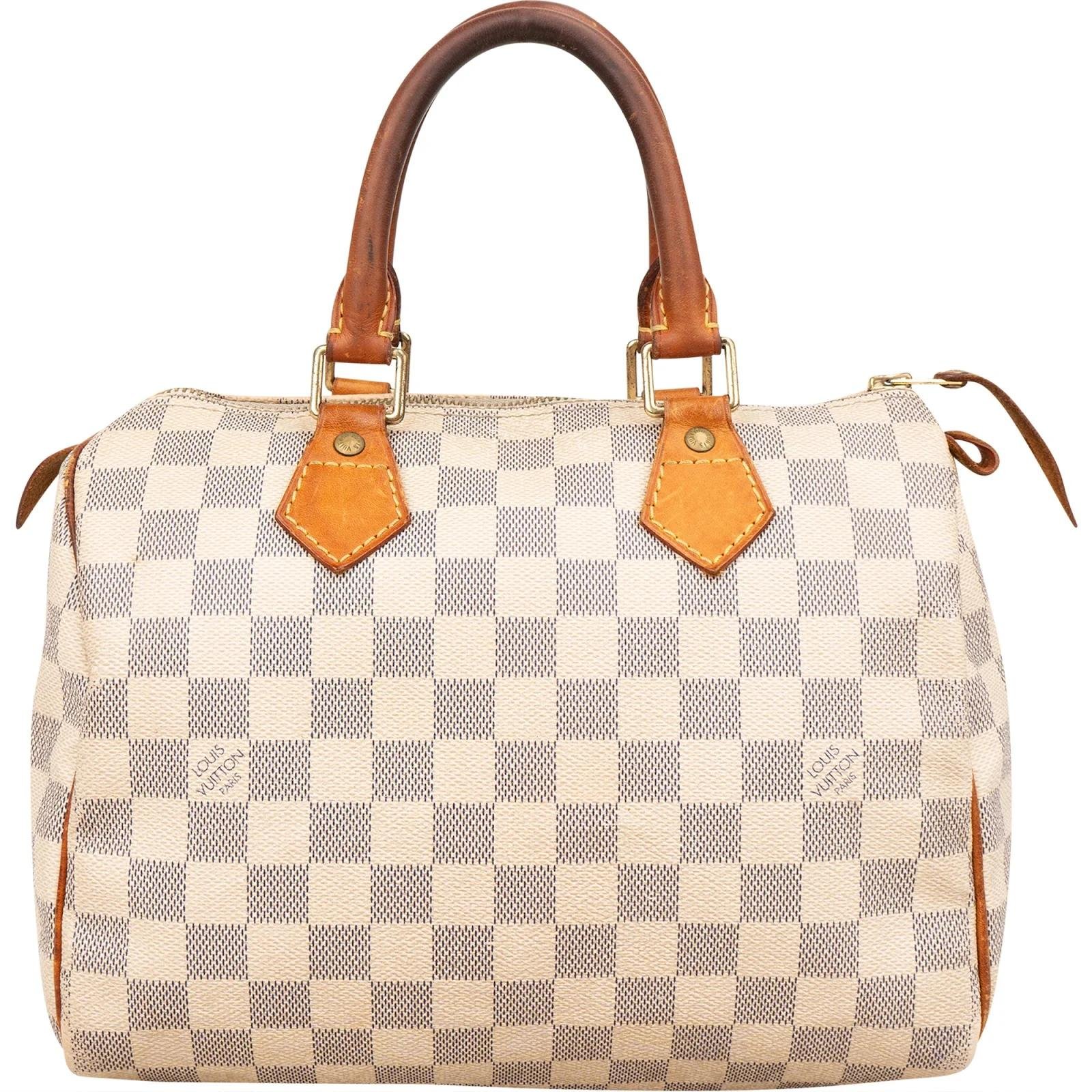 Louis Vuitton Speedy leather handbag