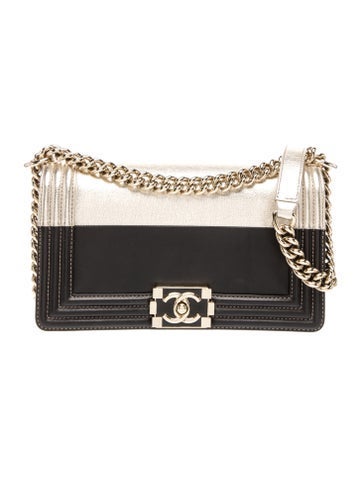 Medium Bicolor Boy Bag